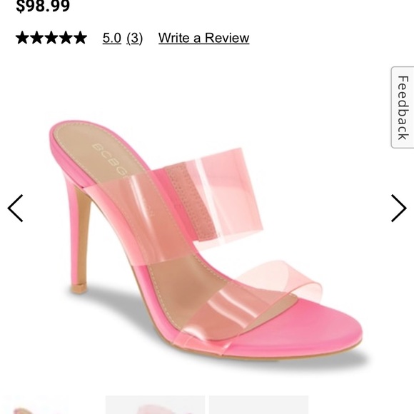 BCBG Pink Heels -NWT - Picture 6 of 6